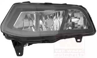 VAN WEZEL 5814957 -  Фара дневного освещения